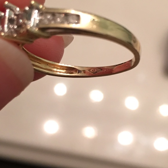 14 Karat Gold Engagement Ring, $450 - Picture 8 of 8